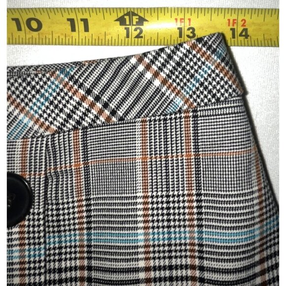 Talbots Petite Plaid Pencil Skirt Side Button Sz  2P Fully Lined Scholar Classic - Picture 9 of 9